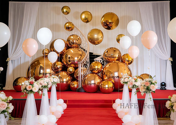 Specchio colorato Piastra riflettente PVC Specchio Sferico Decorazione attiva