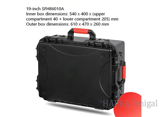 Custodia di sicurezza protettiva portatile in plastica multifunzionale impermeabile e antiurto