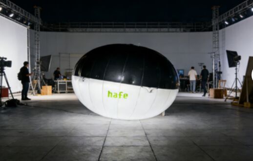 Balone di illuminazione a LED Ellipse 2880W, Ø4.5m x H3.4m per la produzione cinematografica e televisiva professionale