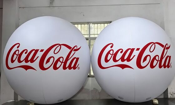 5m White Inflatable Advertising Balloon – Perfect for Brand Logo Printing