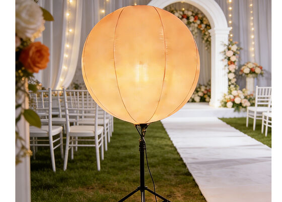 Pallone luminoso a LED gonfiabile da 400W con controllo DMX e logo personalizzato per eventi all'aperto