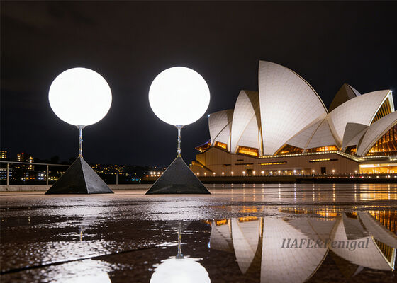 Lampada a pallone LED Pearl 200W, altezza da 0,9m a 1,6m, adatta per illuminazione ed eventi e decorazioni