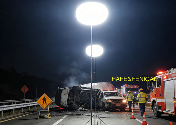 Certificato CE 480W 230VAC Luce a palloncino a LED con treppiede per cantieri