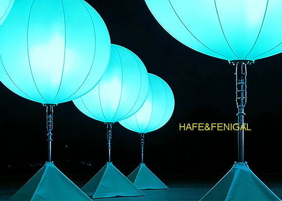 Balone di illuminazione a LED portatile da 400W con controllo DMX e logo personalizzato per eventi all'aperto