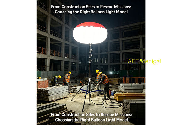 400W luce a palloncino a LED con treppiede portatile per l'illuminazione di emergenza in caso di catastrofe