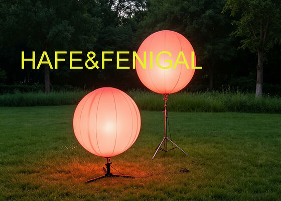 Lampada professionale per palloncini RGBW con logo personalizzabile con controllo DMX e LED da 200W per eventi