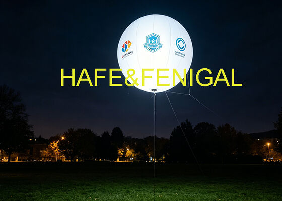 Illuminazione a LED sferica di 400W della serie Moon SP con involucro in PVC personalizzabile e capacità di galleggiamento di elio
