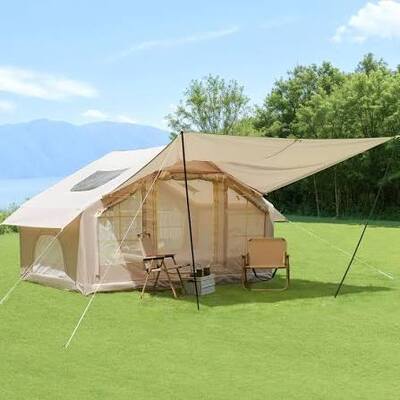 Tenda gonfiabile ad aria, riparo leggero e resistente, ideale per pubblicità esterna, festival, campeggio, escursionismo, sport ed emergenze