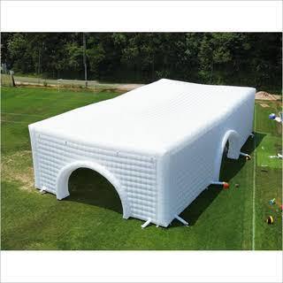 Tenda gonfiabile portabile impermeabile resistente all'acqua ideale per eventi all'aria aperta festival di campeggio e emergenza con facile installazione