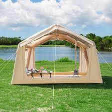 Tenda gonfiabile resistente alle intemperie per campeggio eventi all'aperto e rifugi di emergenza con facile installazione e protezione