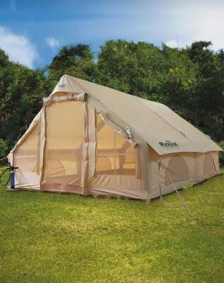 Tenda Gonfiabile ad Aria Facile da Trasportare e Riporre Offre Riparo Pratico per Appassionati di Attività all'Aperto e Preparazione alle Emergenze