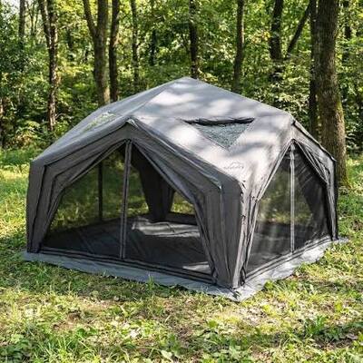 Tenda Gonfiabile Portatile Impermeabile Ideale per Campeggio all'Aperto, Festival, Emergenze e Alloggi Temporanei