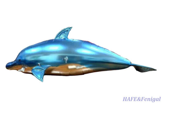 Dirigibile a delfino di elio volante telecomandato con controllo di volo girostabilizzato e pellicola di alluminio PP + PA leggera
