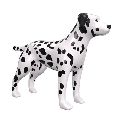 Replica gonfiabile personalizzata in PVC ad aria per cani e modello gonfiabile per cani per esposizioni di negozi di animali