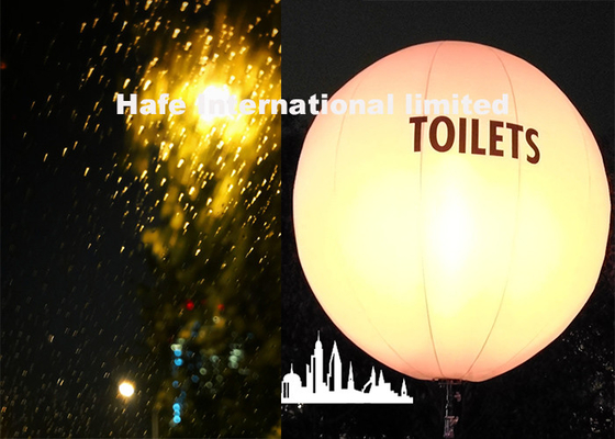 La musa rosa 400W del pallone della luna di Airstar di giallo del latte del blu di ghiaccio con un pallone di 2 strati avvolge